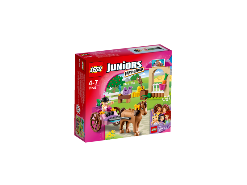 LEGO Juniors Stephanie a kočár s koníkem 10726