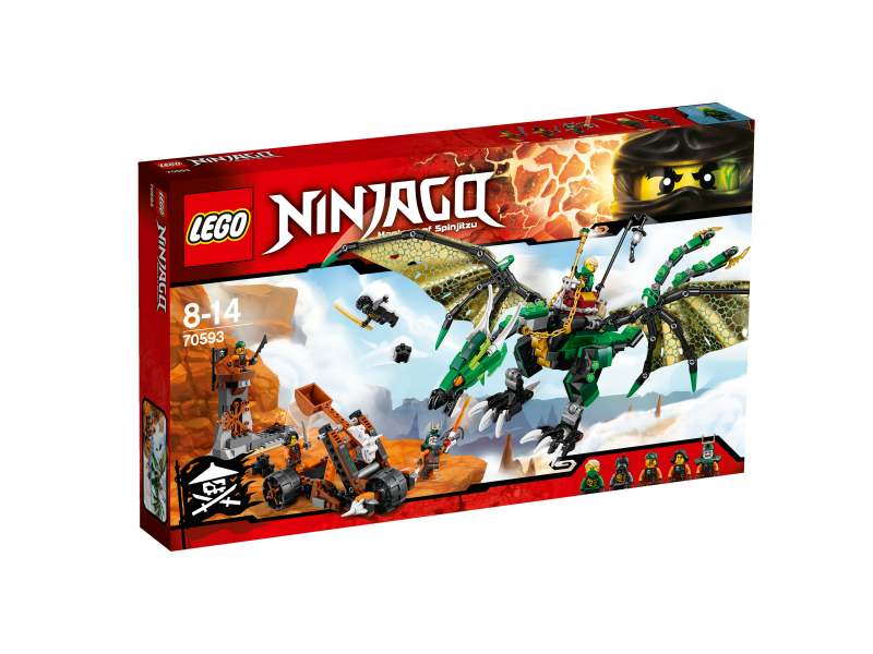 LEGO Ninjago Zelený drak NRG 70593