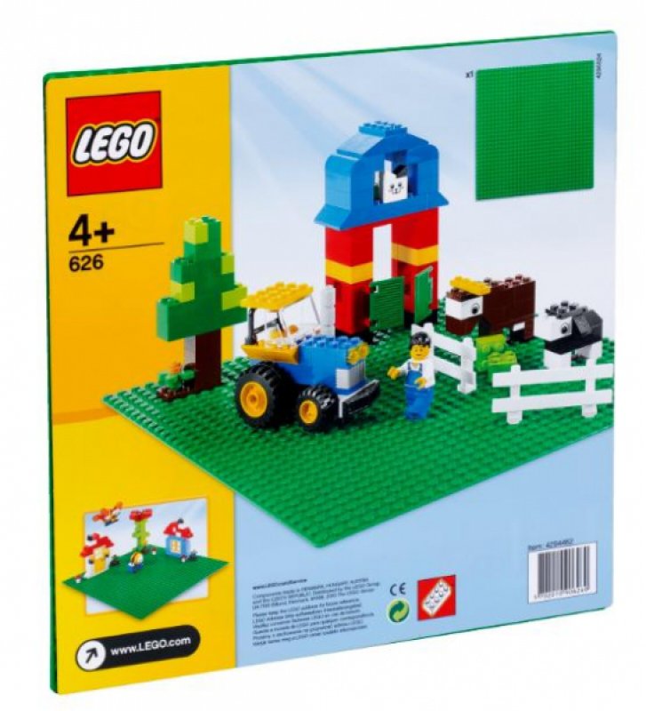 LEGO Kostičky Trávníková podložka na stavění (32 x 32 výstupků) 626