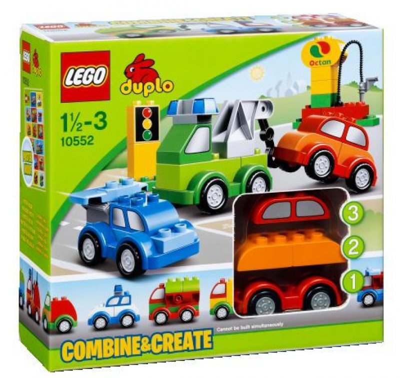 LEGO DUPLO Tvořivá autíčka 10552