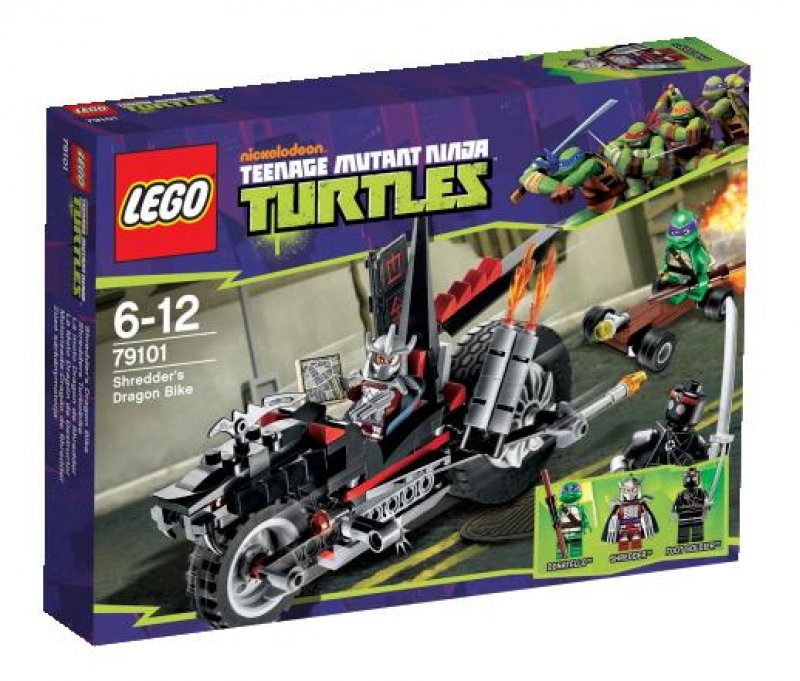 LEGO Ninja Turtle Trhačova dračí motorka 79101