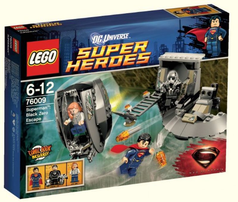 LEGO Super Heroes ® Superman™: Únik z Black Zero 76009