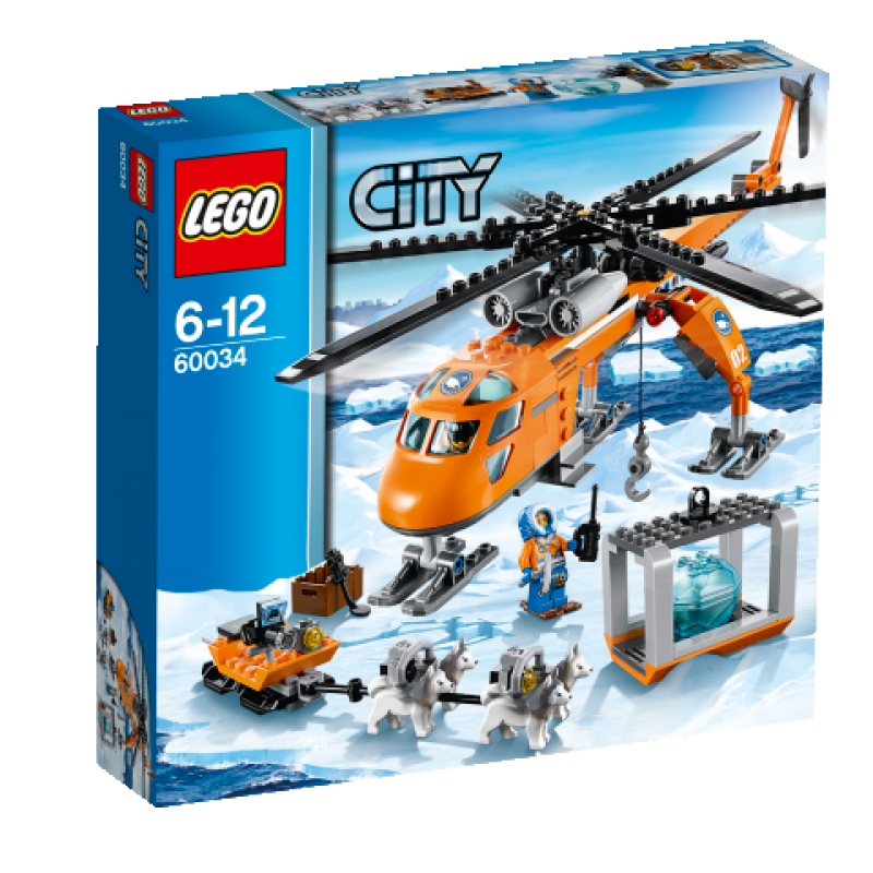 LEGO City Polární heli-jeřáb 60034