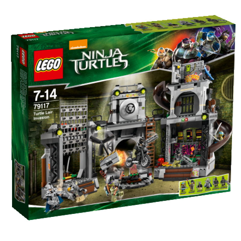 LEGO Ninja Turtle Invaze do želvího doupěte 79117