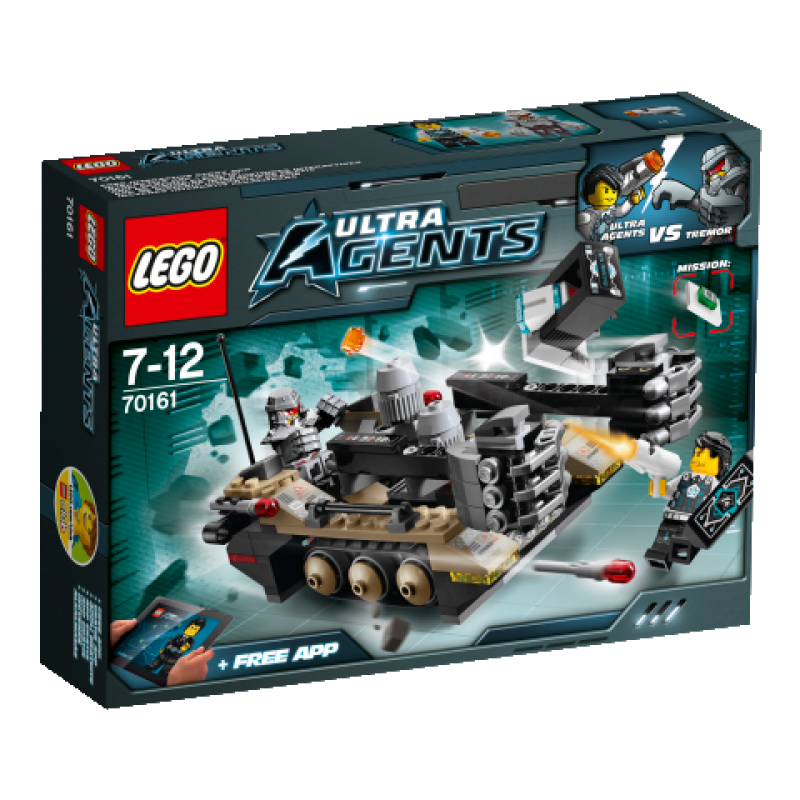 LEGO Ultra agents Otřesy na trati 70161