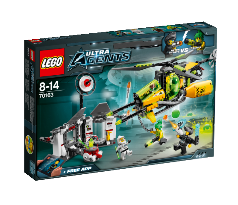 LEGO Ultra agents Toxikitovo toxické rozpuštění 70163