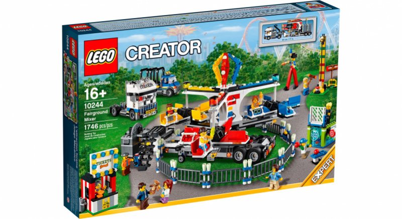 LEGO Creator Expert Pouťová atrakce mixér (Fairground Mixer) 10244