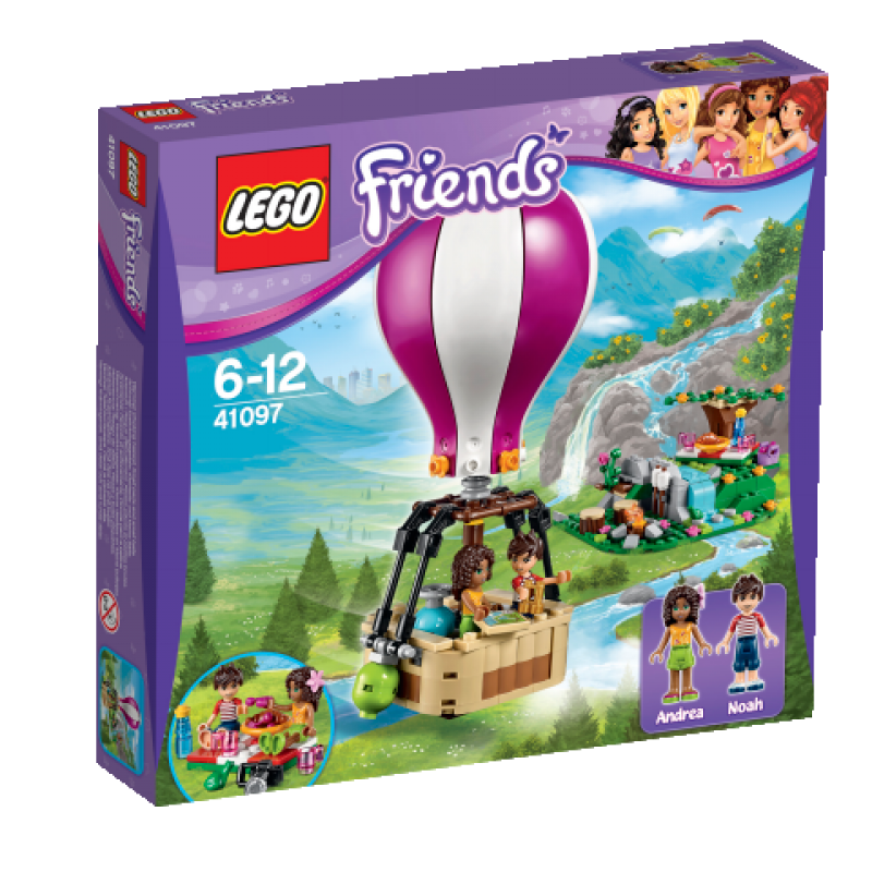 LEGO Friends Horkovzdušný balón v Heartlake 41097