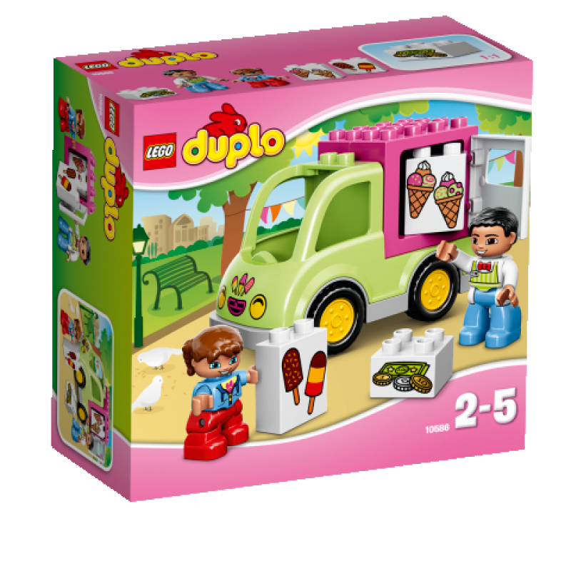 LEGO DUPLO Zmrzlinářská dodávka 10586