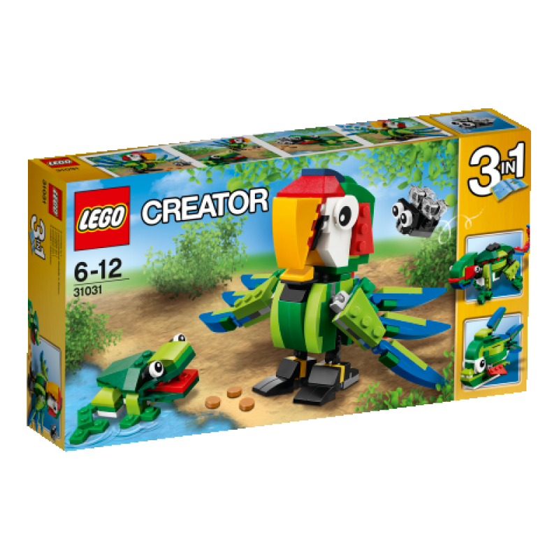 LEGO Creator Zvířata z deštného pralesa 31031