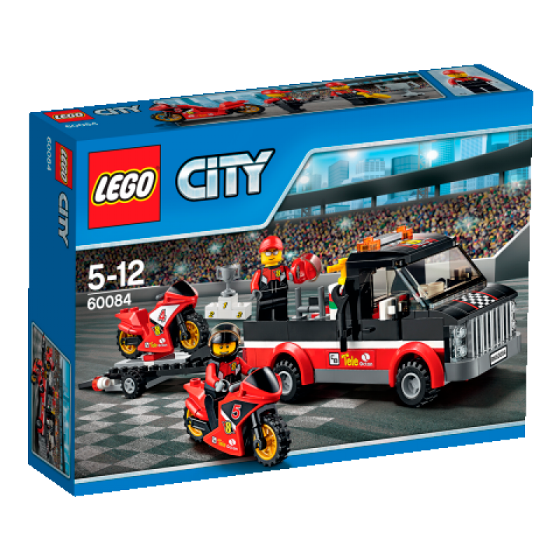 LEGO City Přepravní kamión na závodní motorky 60084