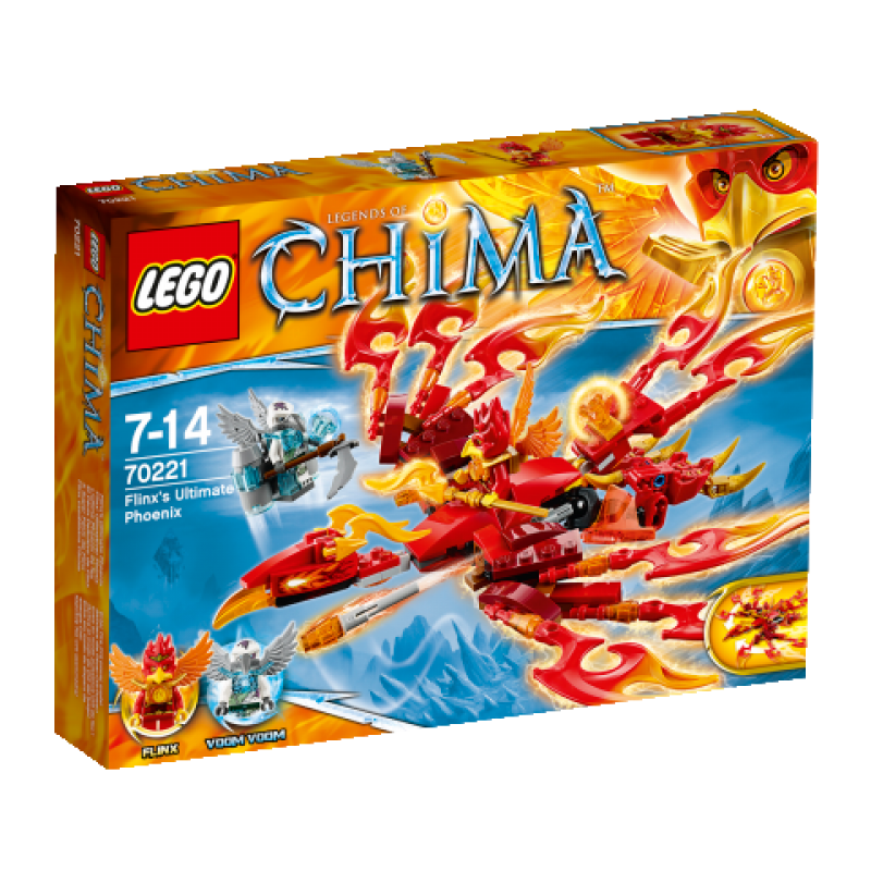 LEGO Chima Flinxův úžasný Fénix 70221