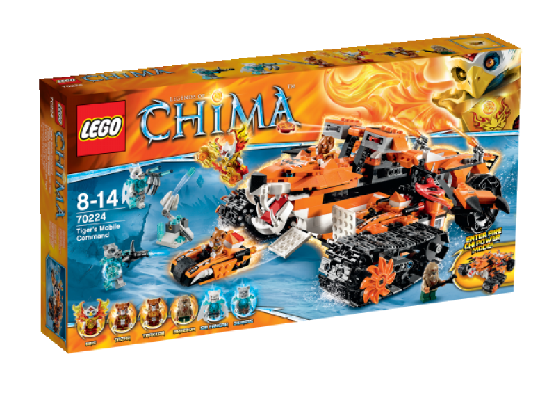 LEGO Chima Mobilní velitelství tygrů 70224