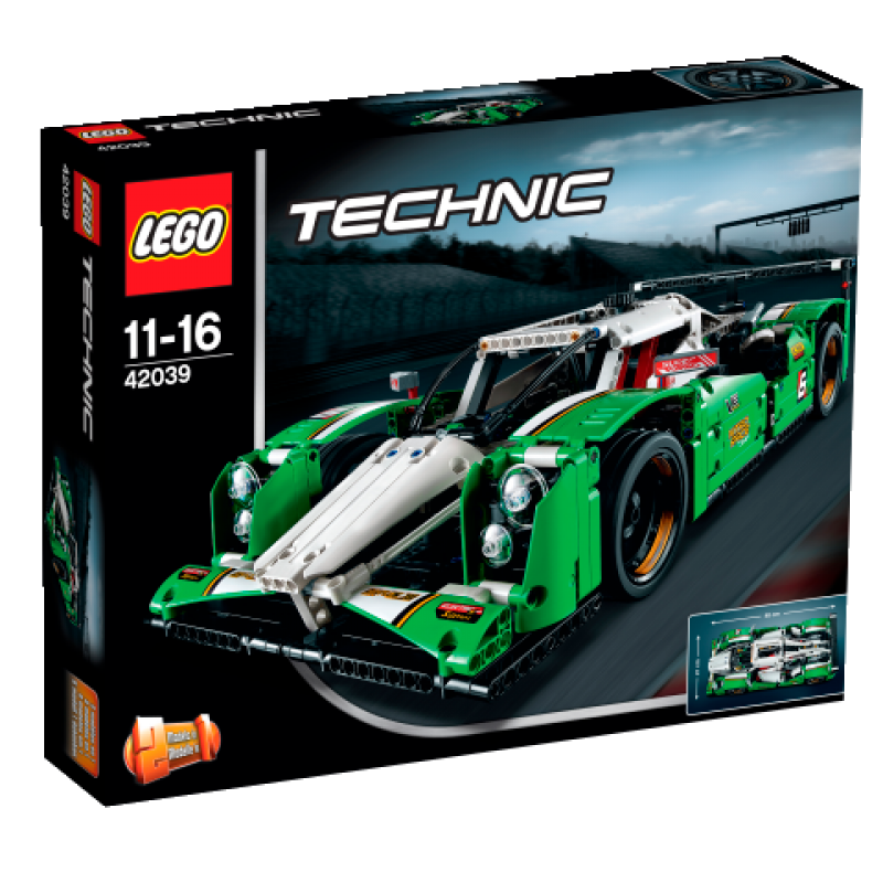 LEGO Technic GT vůz pro 24hodinový závod 42039