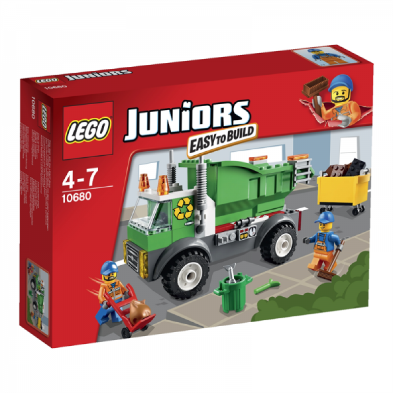 LEGO Juniors Popelářské auto 10680