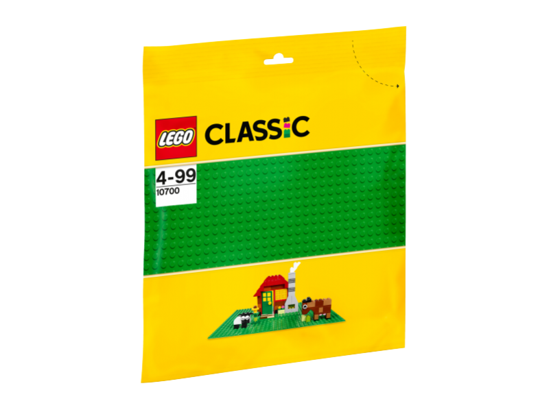 LEGO® Classic 10700 Zelená podložka na stavění