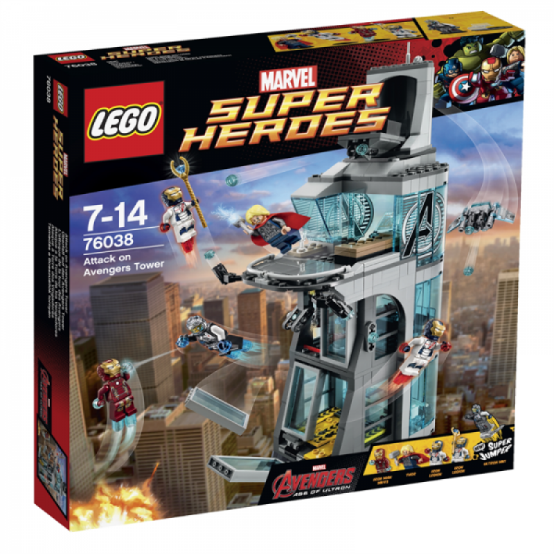 LEGO Super Heroes Útok na věž Avengerů 76038