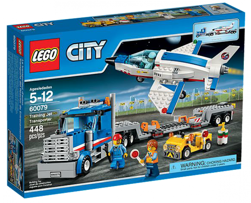 LEGO City Transportér pro převoz raketoplánu 60079