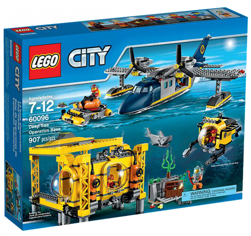 LEGO City Operační základna pro hlubinný mořský výzkum 60096