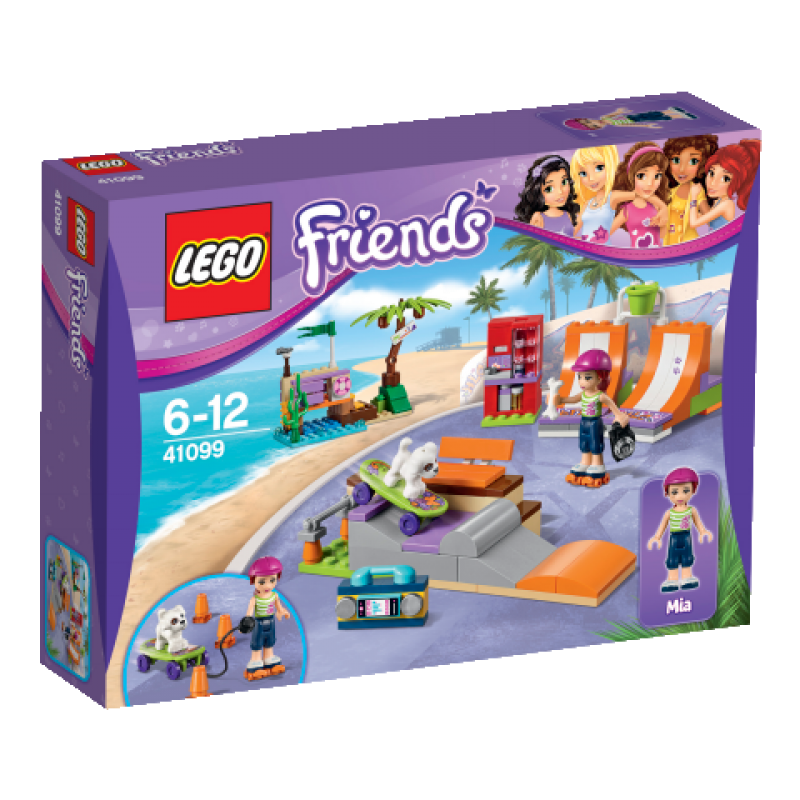 LEGO Friends Skatepark v městečku Heartlake 41099