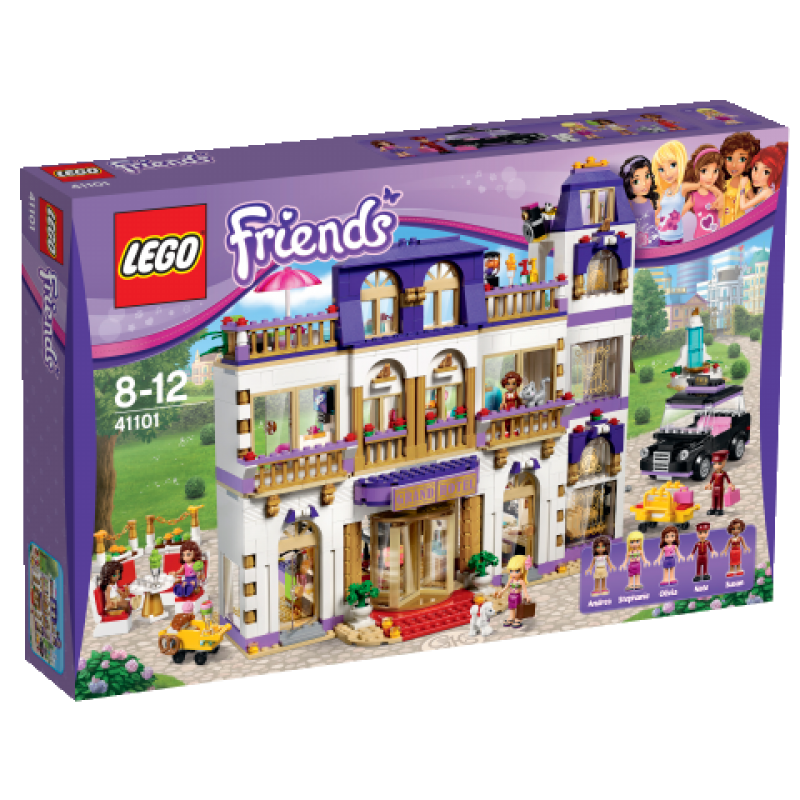 LEGO Friends Hotel Grand v městečku Heartlake 41101