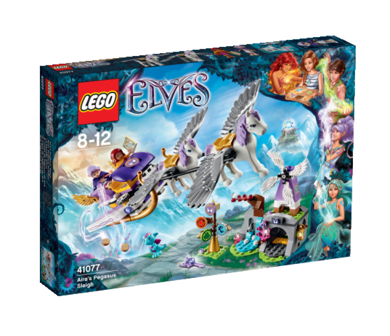 LEGO Elves Aira a saně tažené Pegasy 41077