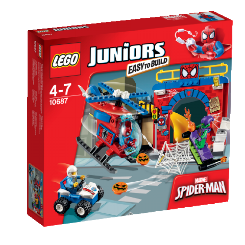 LEGO Juniors Spider-Manova™ skrýš 10687