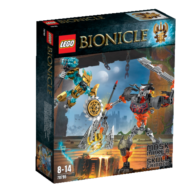 LEGO Bionicle Vládce Masek vs. Lebkoun Brusič 70795