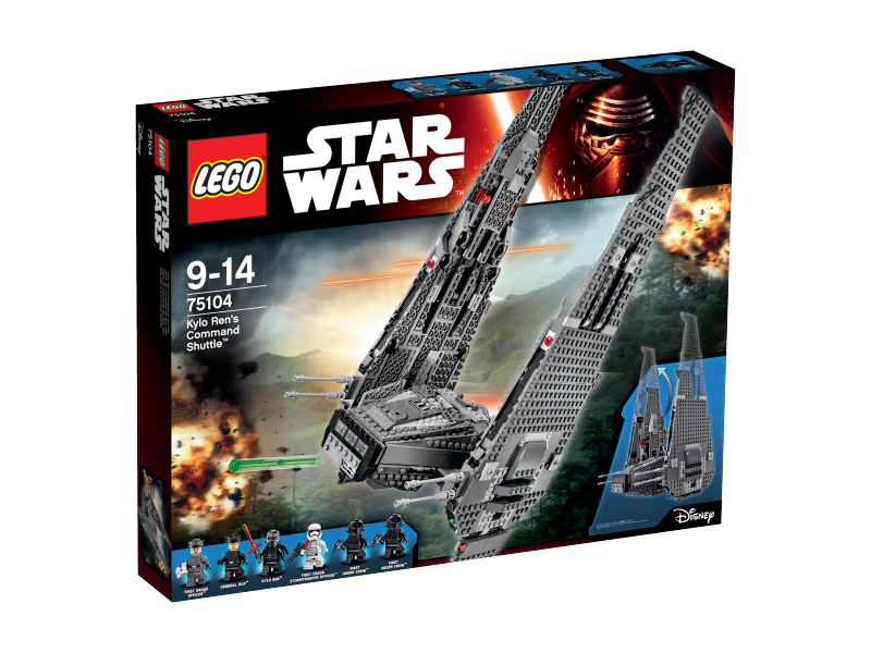 LEGO Star Wars™ Kylo Ren’s Command Shuttle™ 75104