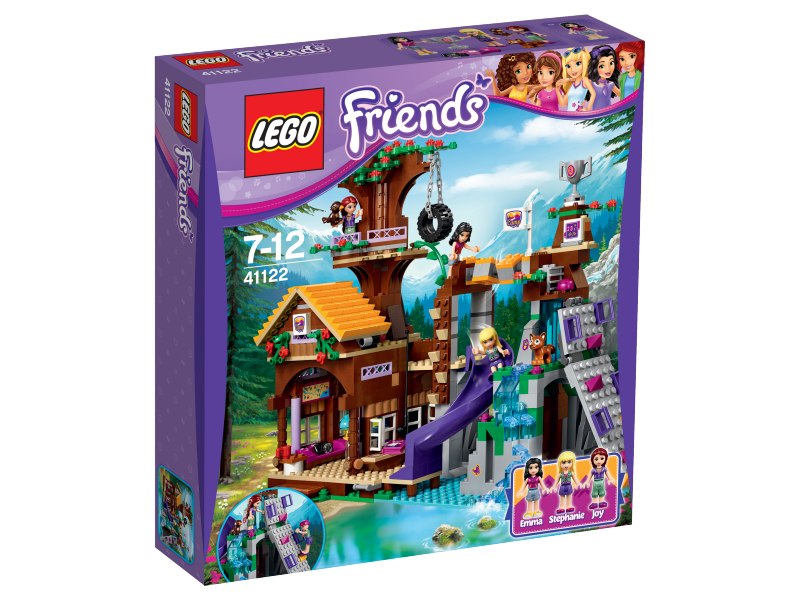 LEGO Friends Dobrodružný tábor - dům na stromě 41122