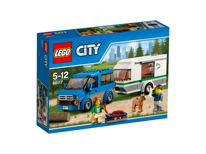 LEGO City Dodávka a karavan 60117