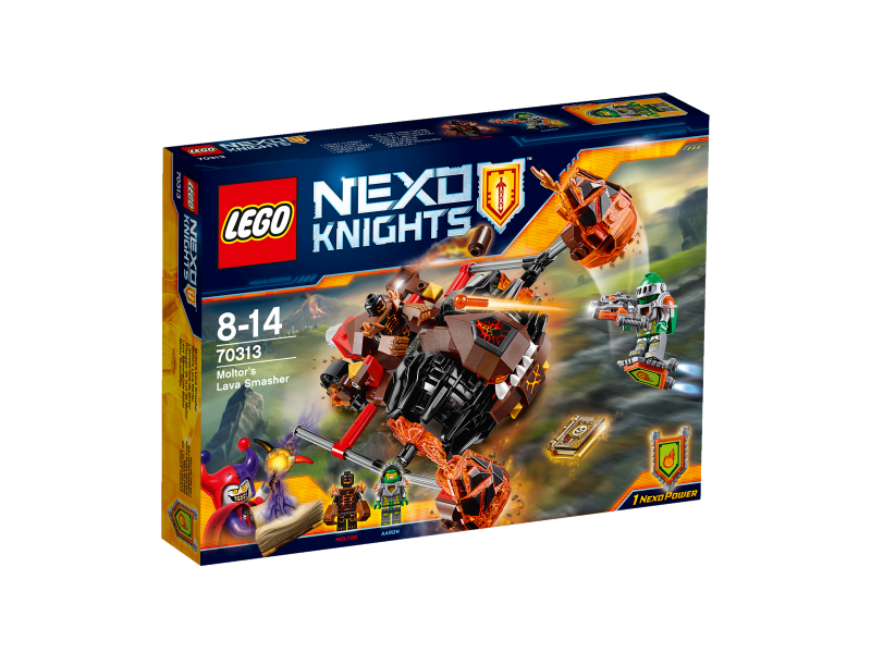 LEGO Nexo Knights Moltorův lávový drtič 70313