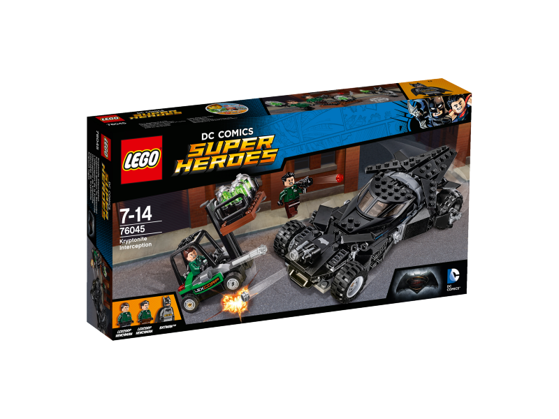 LEGO Super Heroes Krádež kryptonitu 76045