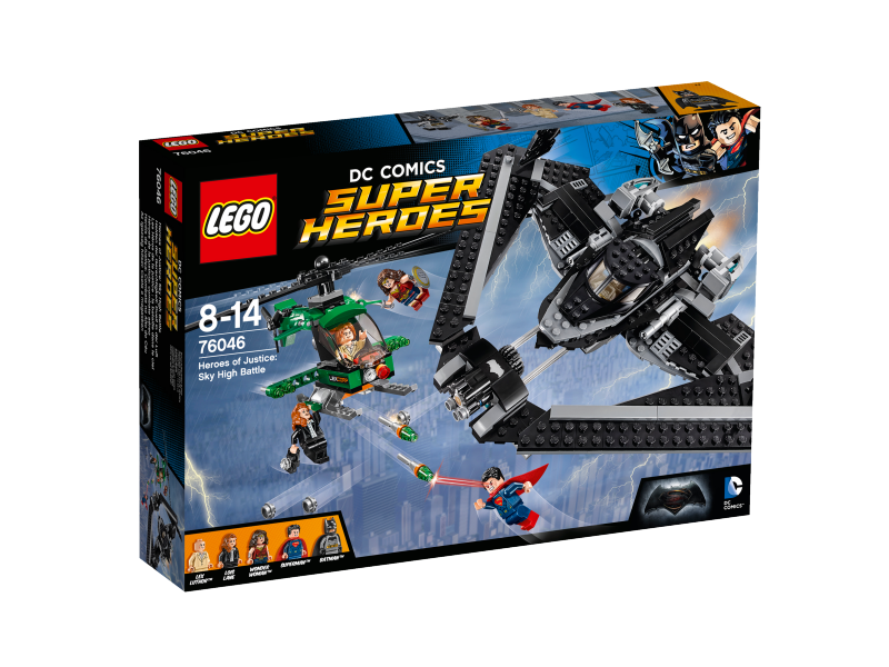 LEGO Super Heroes Hrdinové spravedlnosti: souboj vysoko v oblacích 76046