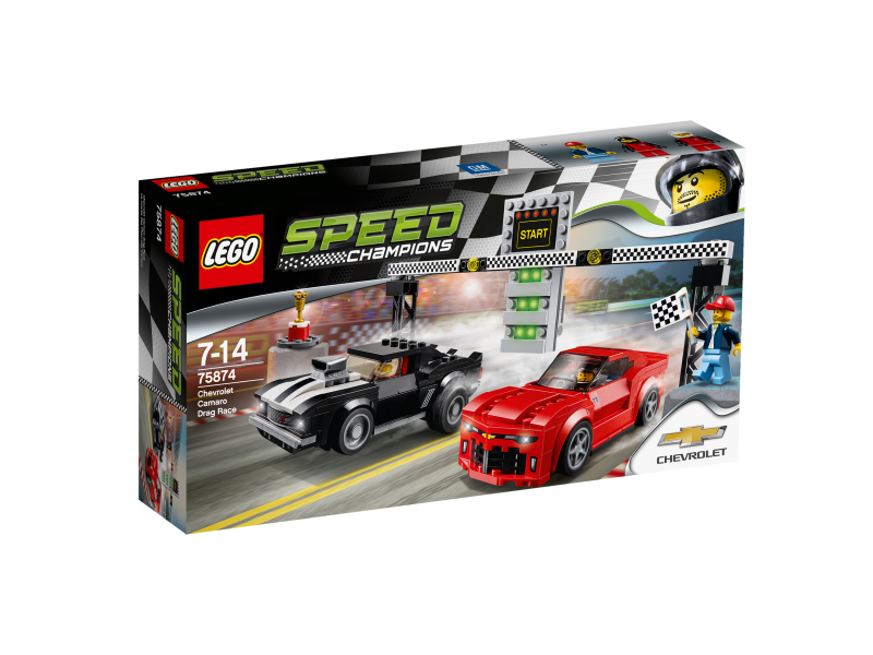 LEGO Speed Champions Chevrolet Camaro Dragster 75874