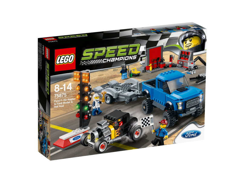 LEGO Speed Champions Ford F-150 Raptor a Ford Model A Hot Rod 75875