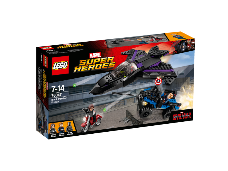 LEGO Super Heroes Pronásledování Black Pantherem 76047