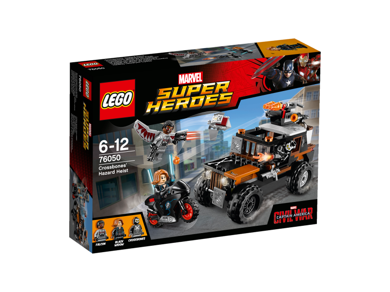 LEGO Super Heroes Nebezpečná krádež Crossbonese 76050