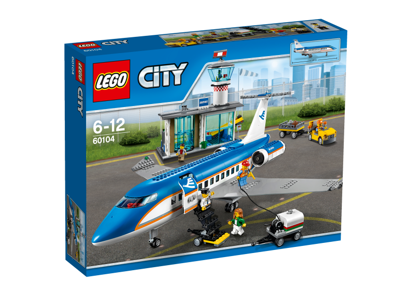 LEGO City Letiště - terminál pro pasažéry 60104