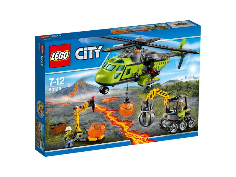 LEGO City Sopečná zásobovací helikoptéra 60123