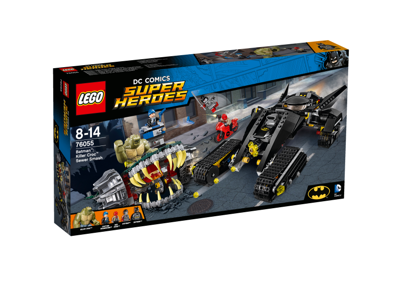 LEGO Super Heroes Batman™: Killer Croc™ Zničení ve stokách 76055