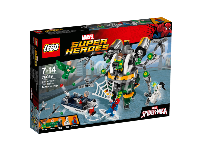 LEGO Super Heroes Spiderman: Past z chapadel doktora Ocka 76059