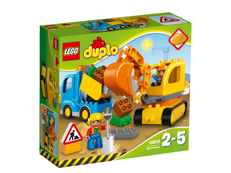 LEGO DUPLO Pásový bagr a náklaďák 10812