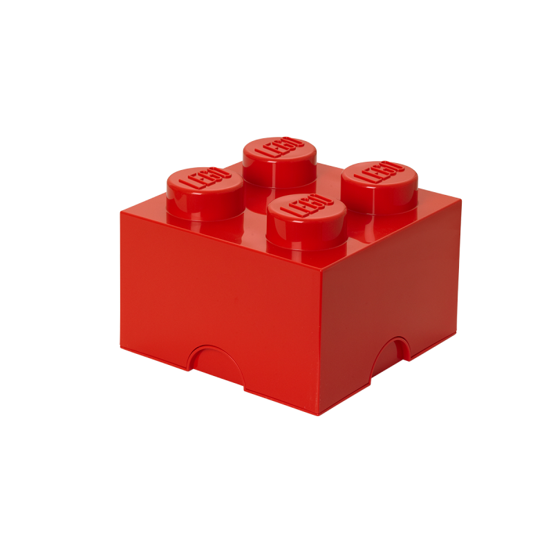 LEGO® úložný box 4 červená