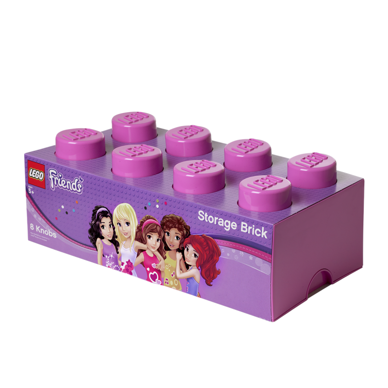 LEGO Friends úložný box 8 růžová