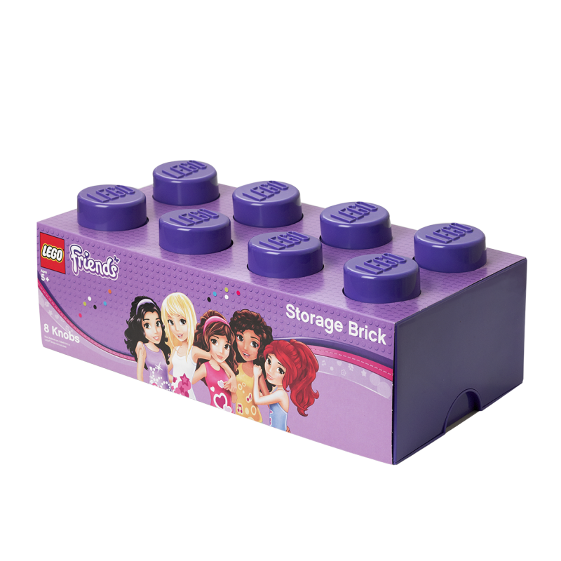 LEGO Friends úložný box 8 fialová