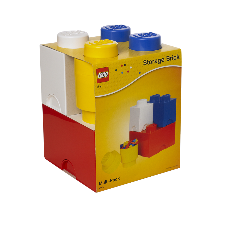 LEGO úložné boxy Multi-Pack 4ks