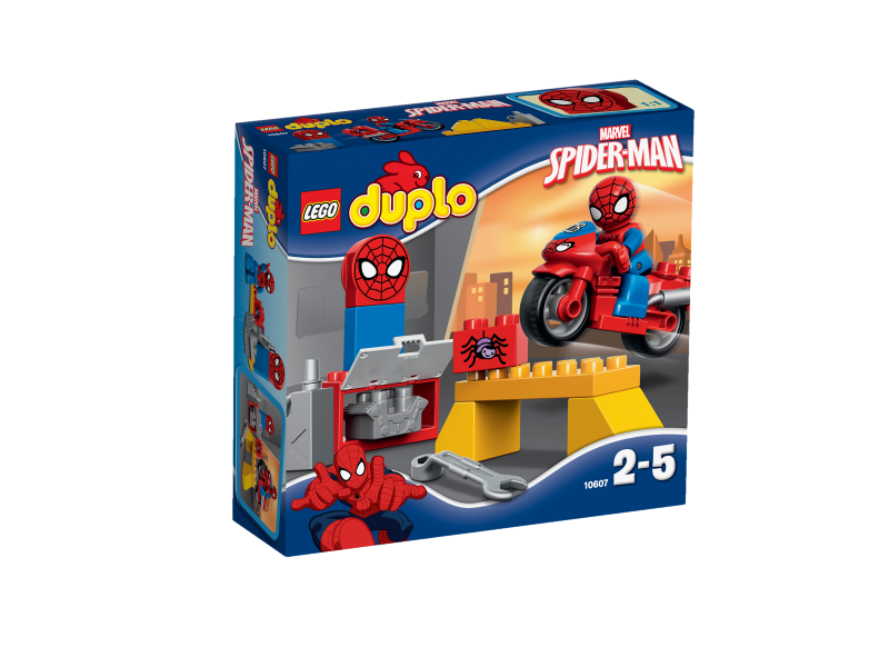 LEGO DUPLO Spidermanova dílna pro pavučinové kolo 10607