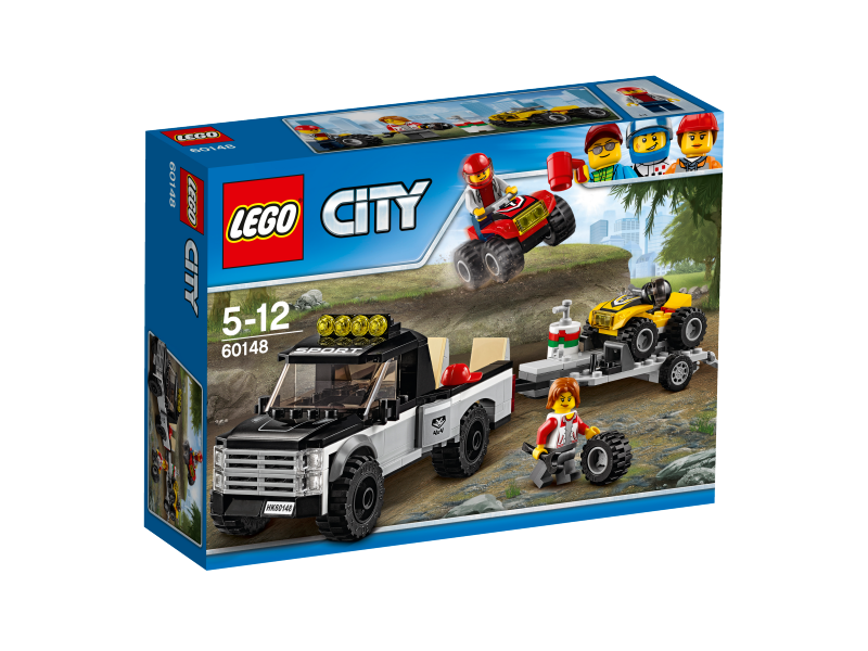 LEGO City Závodní tým čtyřkolek 60148