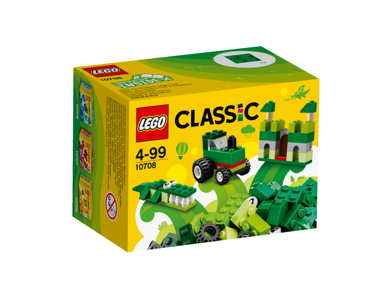 LEGO Classic Zelený kreativní box 10708